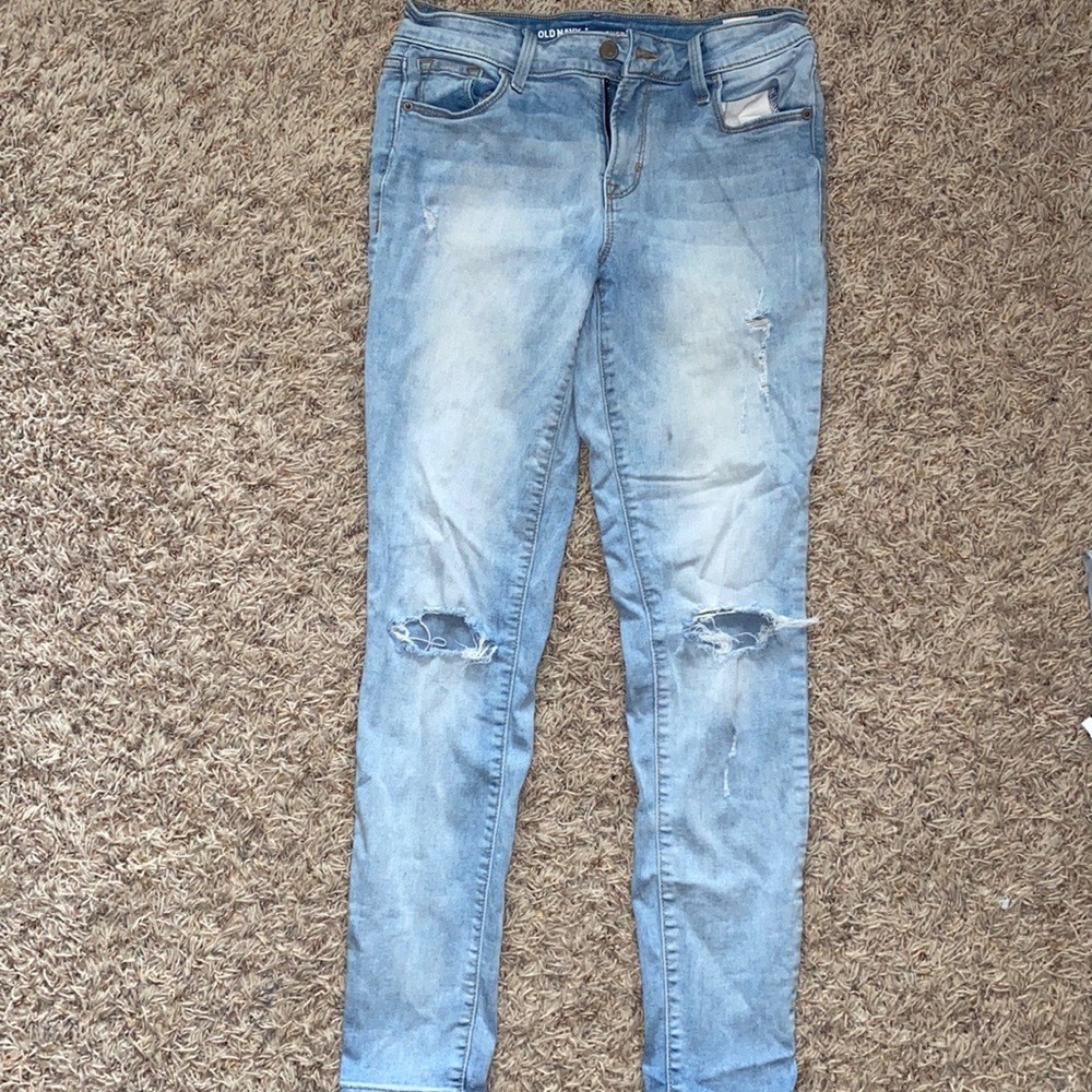 old navy rockstar skinny jeans